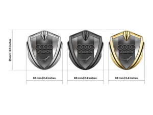 Audi Silikon Emblem Abzeichen Max Design Solider Bau